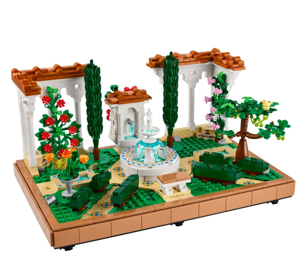 LEGO Icons 10359 Fontanna w ogrodzie - 1298067 - zdjęcie 3